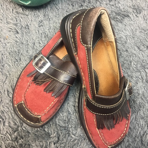 Reduced ‼️Brown and Red Born Loafers 36.5 - Picture 5 of 6